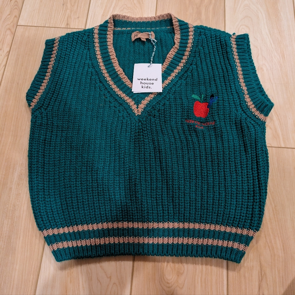 Weekend house kids sweater vest